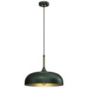 Lampa wisząca LINCOLN GREEN/GOLD 1xE27 35cm