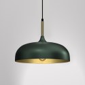 Lampa wisząca LINCOLN GREEN/GOLD 1xE27 35cm