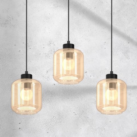 Lampa wisząca SOMBRA AMBER 3xE27 Lampa wisząca SOMBRA AMBER 3xE27