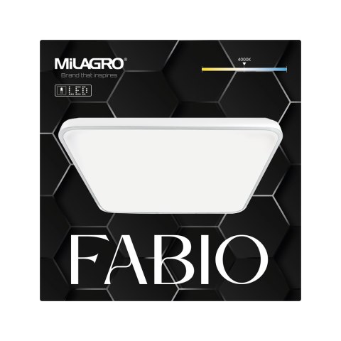 Plafon Fabio Biały 35W Plafon Fabio Biały 35W