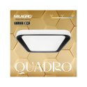 Plafon QUADRO BLACK 38W