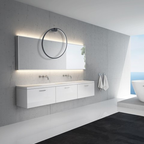 Kinkiet Saturno Black 25W LED Kinkiet Saturno Black 25W LED