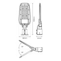 Lampa Uliczna Alley 100W 4000K 230V