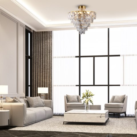 Lampa sufitowa CHELSEA GOLD 6xE14 Lampa sufitowa CHELSEA GOLD 6xE14