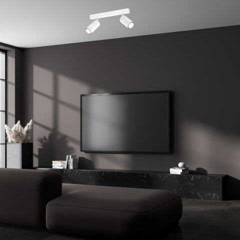 Lampa sufitowa Hudson 2xGU10 Biały