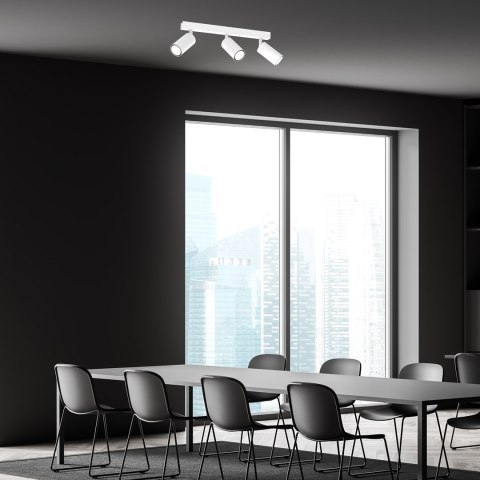 Lampa sufitowa Hudson 3xGU10 Biały