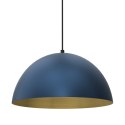 Lampa wisząca BETA NAVY BLUE/GOLD 1xE27 35cm