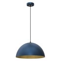 Lampa wisząca BETA NAVY BLUE/GOLD 1xE27 35cm