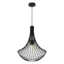 Lampa wisząca CESTA BLACK 1xE27