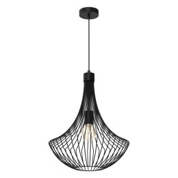 Lampa wisząca CESTA BLACK 1xE27