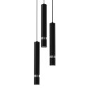 Lampa wisząca JOKER BLACK/CHROME 3xGU10