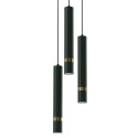 Lampa wisząca JOKER GREEN/GOLD 3xGU10