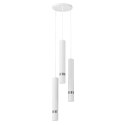 Lampa wisząca JOKER WHITE/CHROME 3xGU10