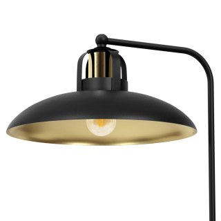 Lampka biurkowa Felix Czarny / Złoty 1xE27