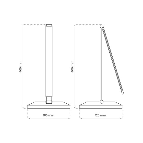 Lampka biurkowa VARIO BLACK 5W LED Lampka biurkowa VARIO BLACK 5W LED
