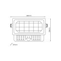 Naświetlacz Solarny Epad 10W 1150lm 4000K