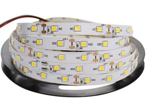 TAŚMA 2,5m 60LED. 12W. Barwa: Ciepły Biały. IP20