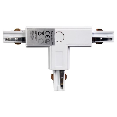 Łącznik Lampy Track Light Biały 3-obwodowy Typ: T DR Łącznik Lampy Track Light Biały 3-obwodowy Typ: T DR
