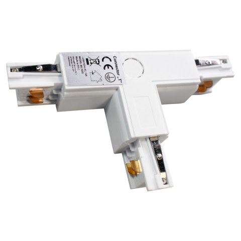 Łącznik Lampy Track Light Biały 3-obwodowy Typ: T UR Łącznik Lampy Track Light Biały 3-obwodowy Typ: T UR