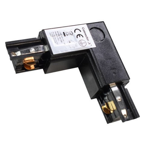 Łącznik Lampy Track Light Czarny 3-obwodowy Typ: LD Łącznik Lampy Track Light Czarny 3-obwodowy Typ: LD