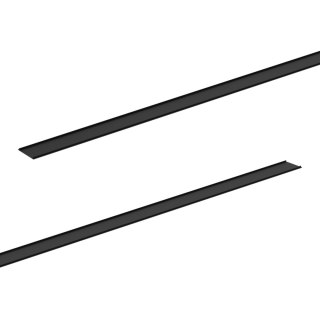 Przesłona Prosta Magnetic Track 20mm L150cm Czarny