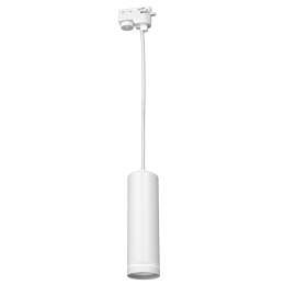 Pipe Ring Track Pendant Light White 1xGU10