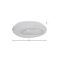 Plafon BONO 52W LED Ø480 mm