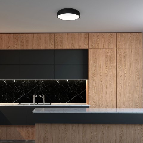 Plafon OHIO BLACK 40W LED 3000K-4000K Ø450mm Plafon OHIO BLACK 40W LED 3000K-4000K Ø450mm