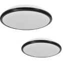 Plafon TERMA BLACK 24W LED IP44 Ø360 mm