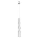 TRACK LIGHT PENDANT TWISTED WHITE 3W LED