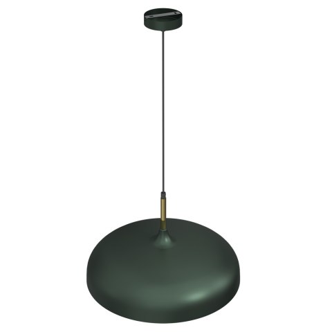 Lampa wisząca LINCOLN GREEN/GOLD 1xE27 45cm