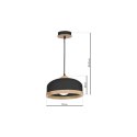 Lampa wisząca STUDIO BLACK 1xE27