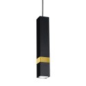 Lampa wisząca VIDAR BLACK/GOLD 1xGU10